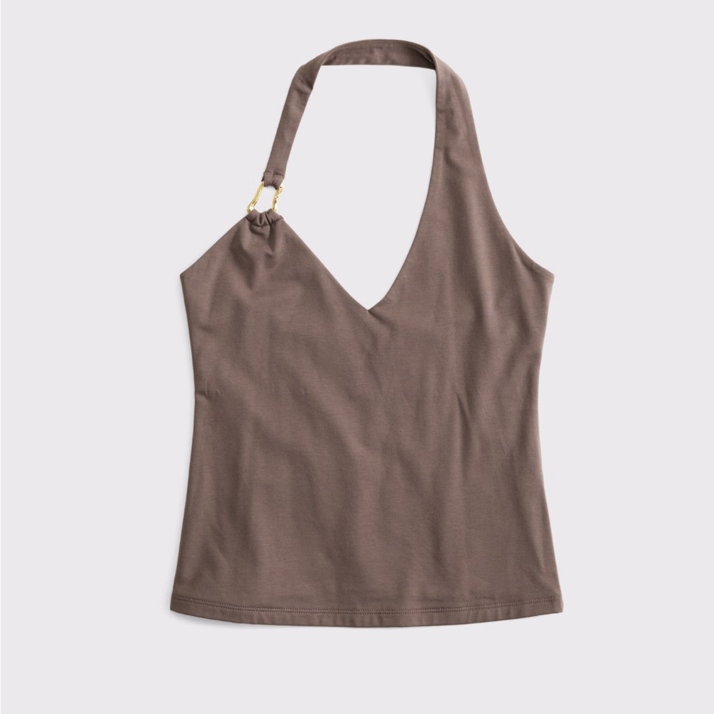 Abercrombie & Fitch mocha Brown Tank Top